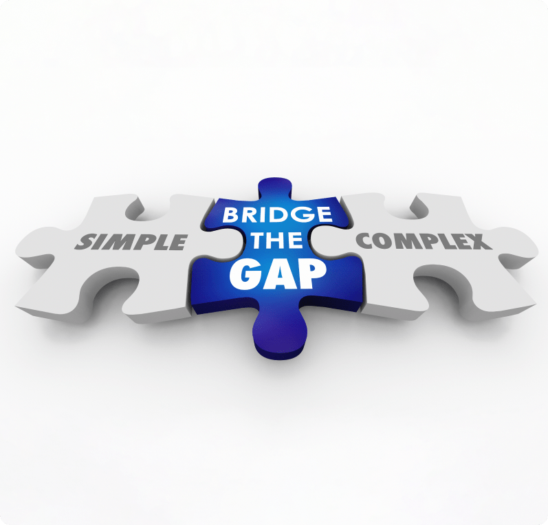Bridge the Gap: Simple to Complex
